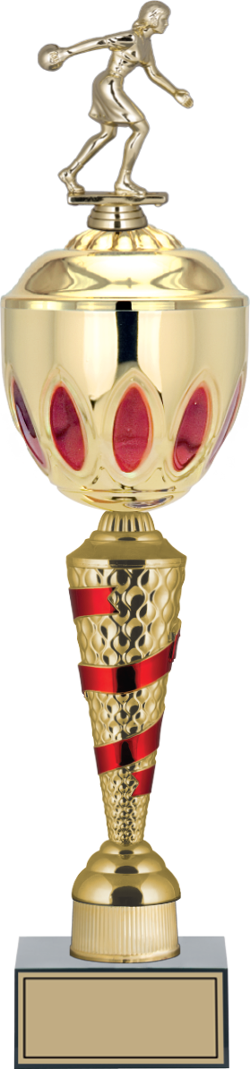 - Figürlü Kupalar - Bowling Kadın Figürlü Kupalar FG-086 C - 55 cm