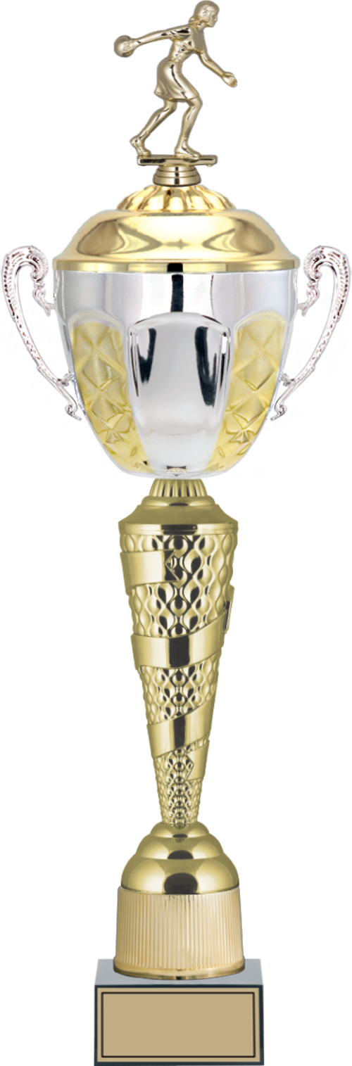 - Figürlü Kupalar - Bowling Kadın Figürlü Kupalar FG-088 A - 64 cm
