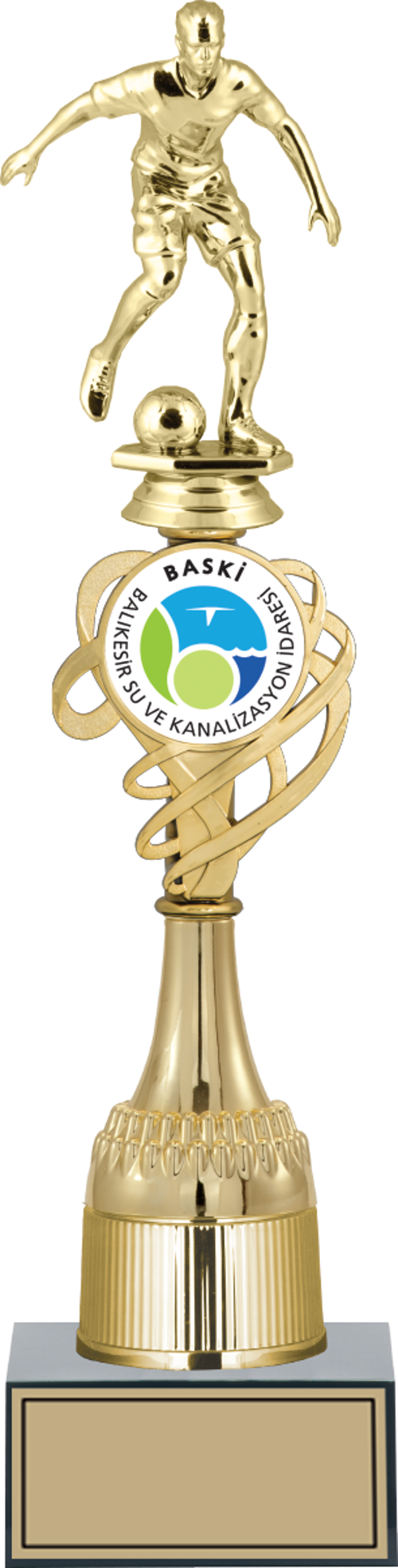 - Figürlü Kupalar - Futbol Figürlü Kupalar FG-033 B - 38 cm