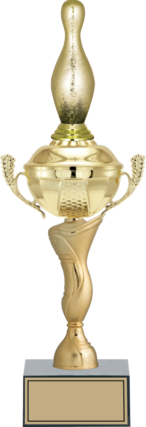 - Figürlü Kupalar - Bowling / Pin Figürlü Kupalar FG-070 C - 45 cm