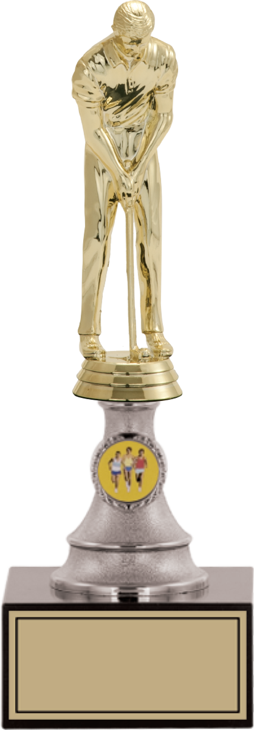 - Figürlü Kupalar - Golf Figürlü Kupalar FG-010 C - 27 cm