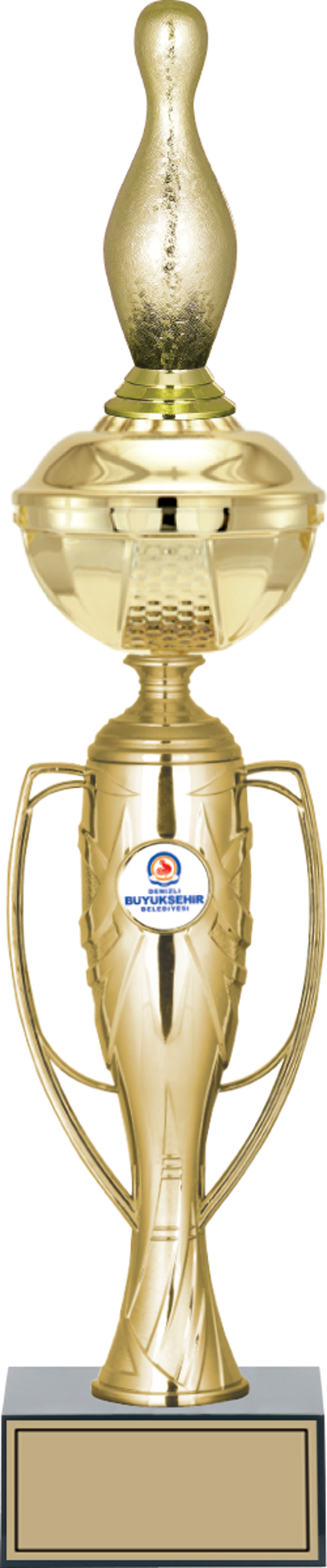 - Figürlü Kupalar - Bowling / Pin Figürlü Kupalar FG-071 C - 48 cm