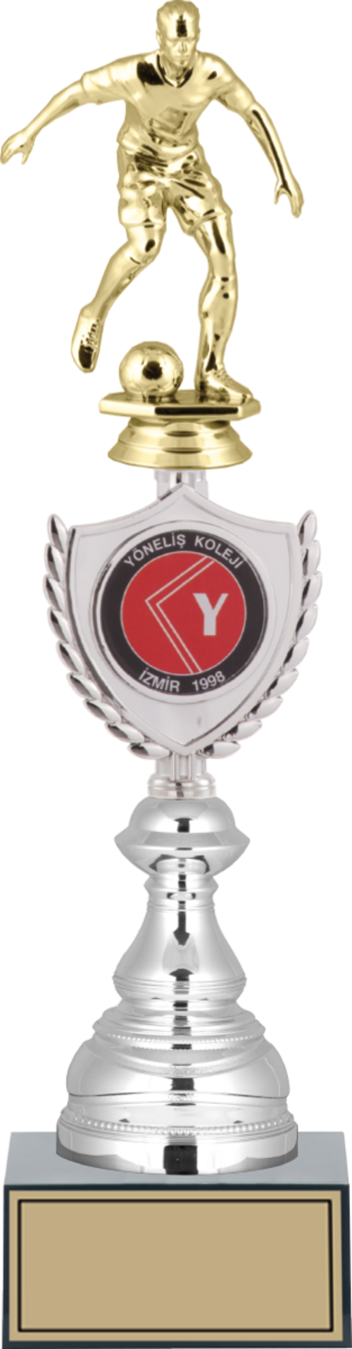 - Figürlü Kupalar - Futbol Figürlü Kupalar FG-035 C - 37 cm
