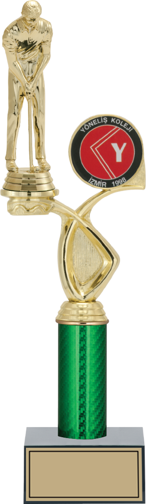 - Figürlü Kupalar - Golf Figürlü Kupalar FG-018 B - 39 cm