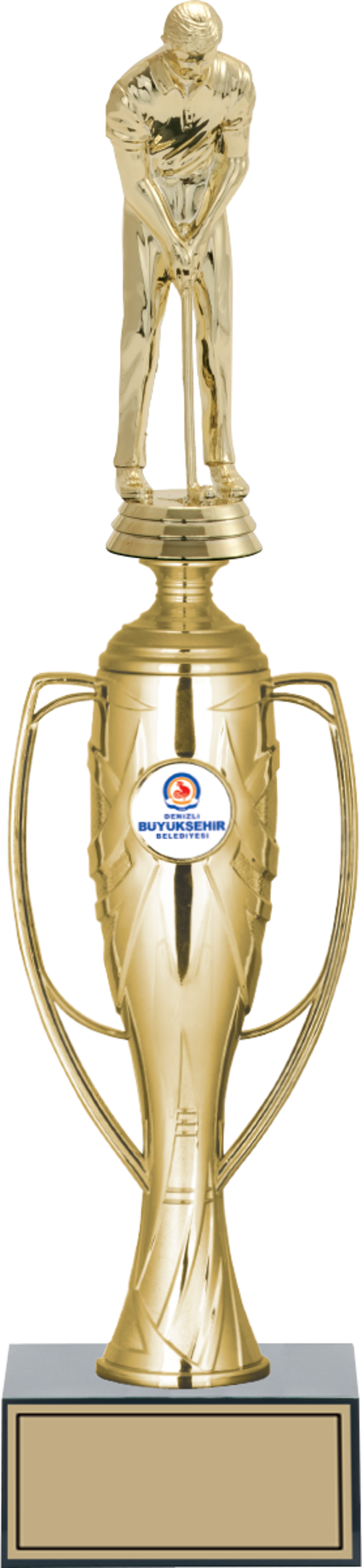 - Figürlü Kupalar - Golf Figürlü Kupalar FG-025 A - 39 cm