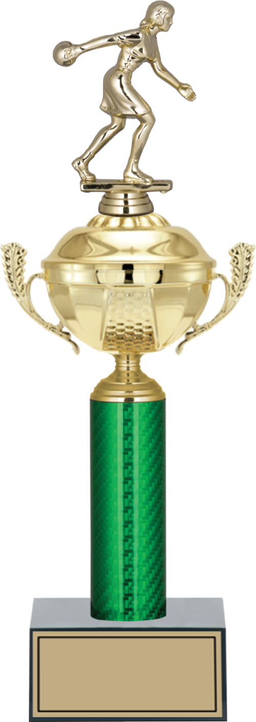 - Figürlü Kupalar - Bowling Kadın Figürlü Kupalar FG-050 A - 41 cm