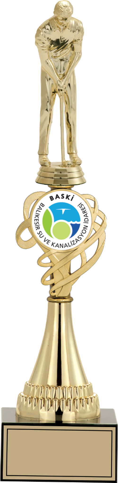 - Figürlü Kupalar - Golf Figürlü Kupalar FG-034 A - 39 cm