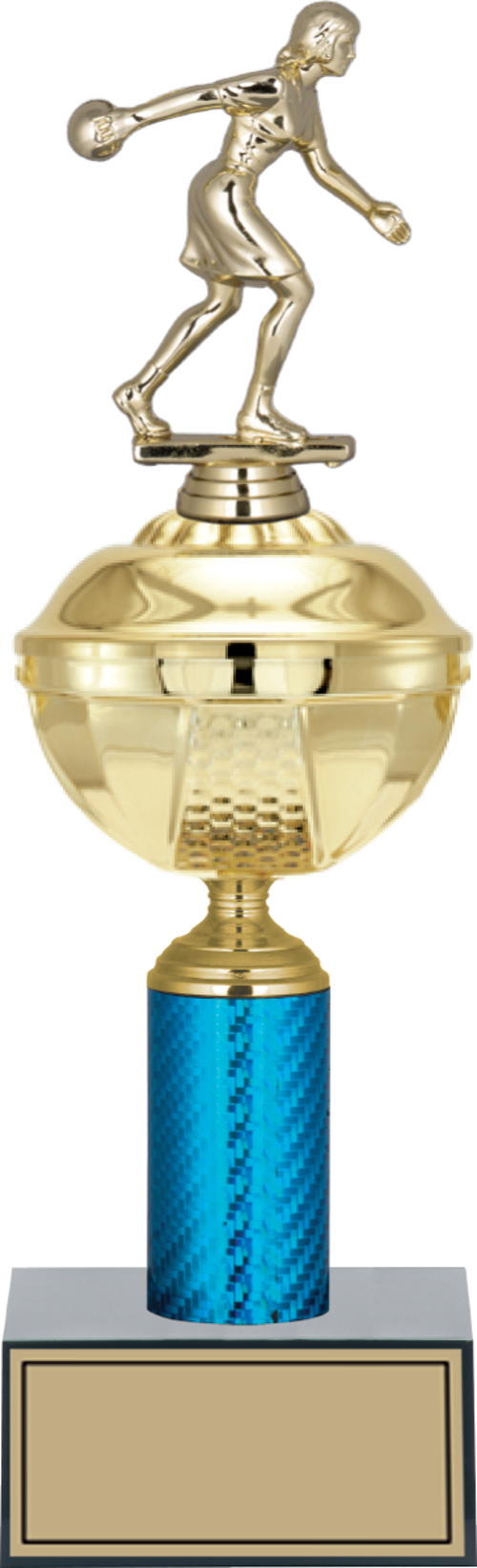 - Figürlü Kupalar - Bowling Kadın Figürlü Kupalar FG-051 C - 36 cm