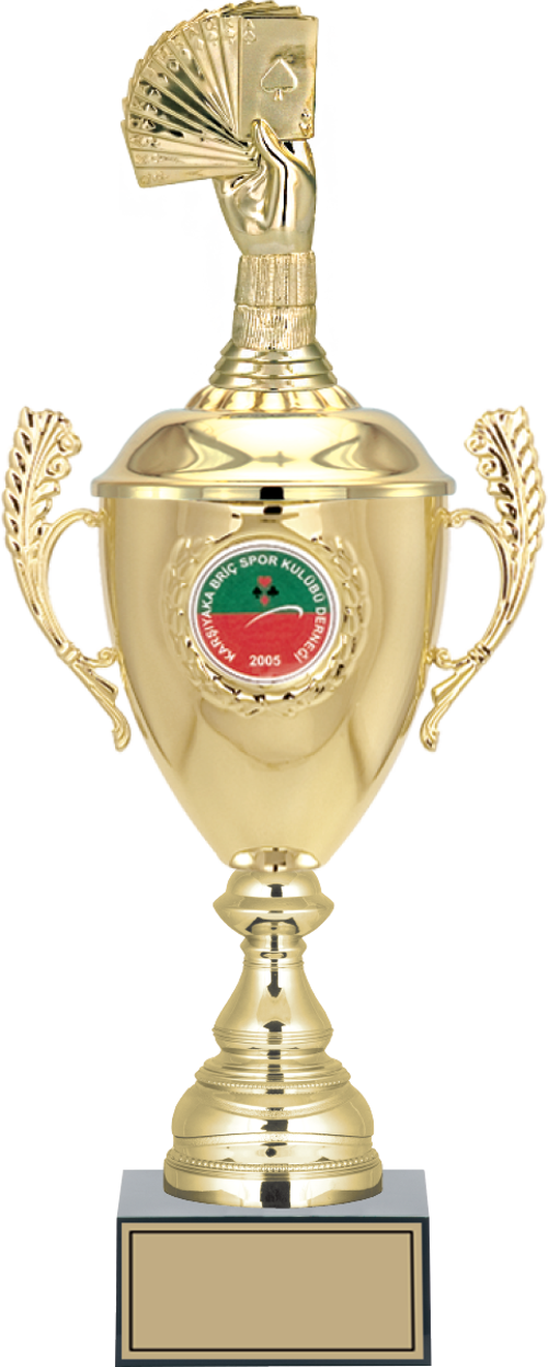 - Figürlü Kupalar - Briç Figürlü Kupalar FG-080 C - 46 cm