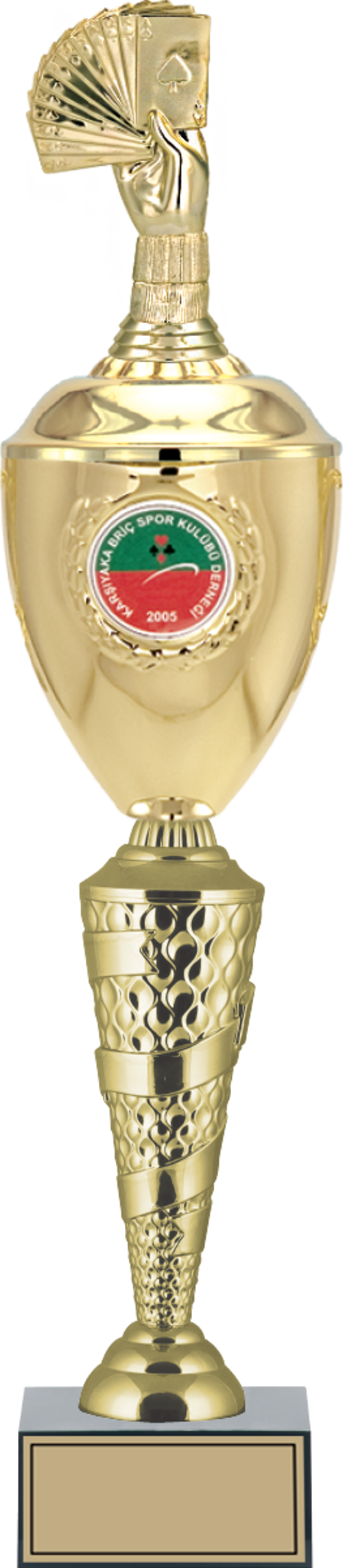 - Figürlü Kupalar - Briç Figürlü Kupalar FG-081 B - 58 cm