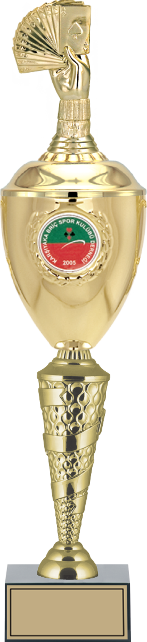 - Figürlü Kupalar - Briç Figürlü Kupalar FG-081 C - 55 cm