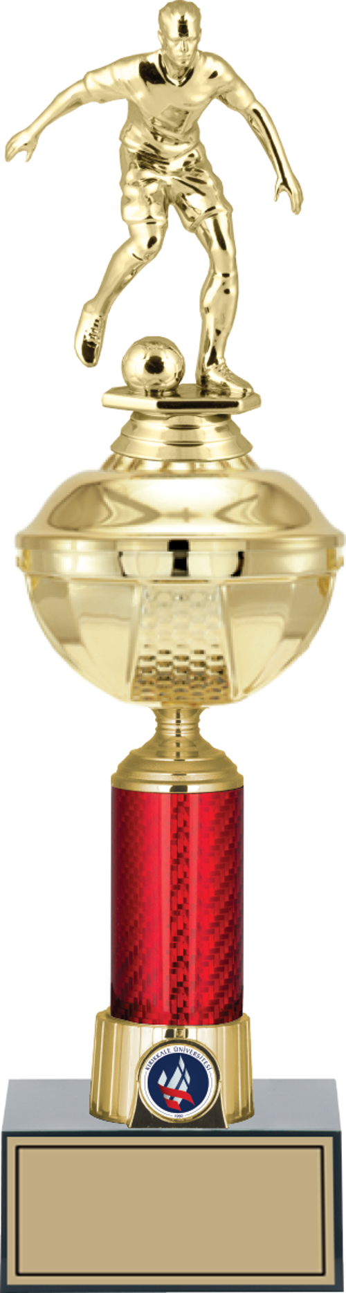 - Figürlü Kupalar - Futbol Figürlü Kupalar FG-053 C - 39 cm