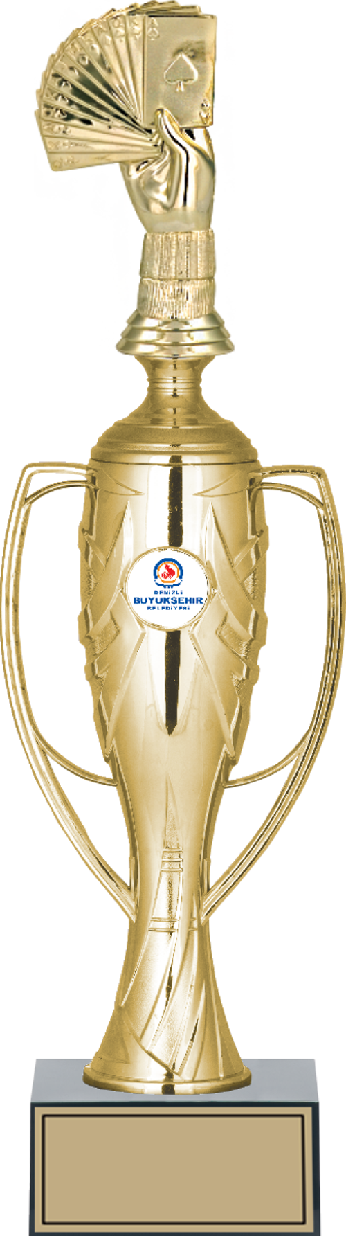 - Figürlü Kupalar - Briç Figürlü Kupalar FG-026 B - 40 cm