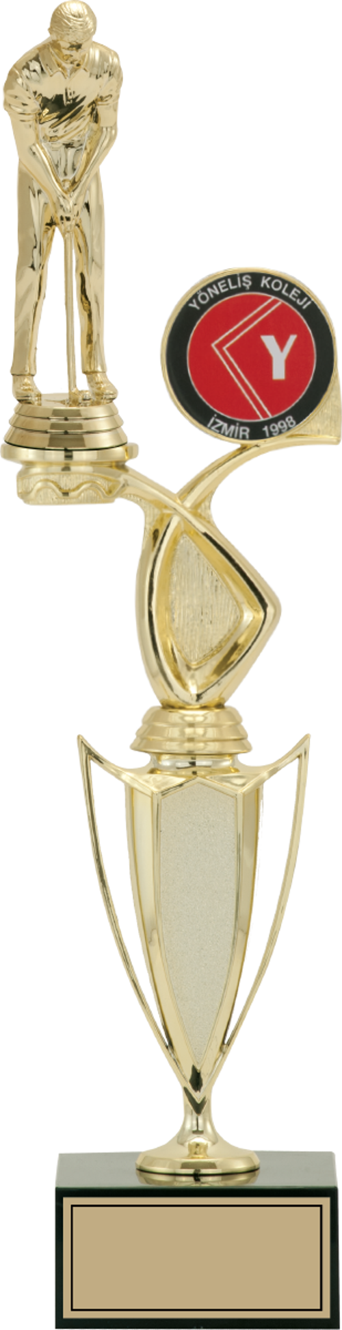 - Figürlü Kupalar - Golf Figürlü Kupalar FG-043 B - 44 cm