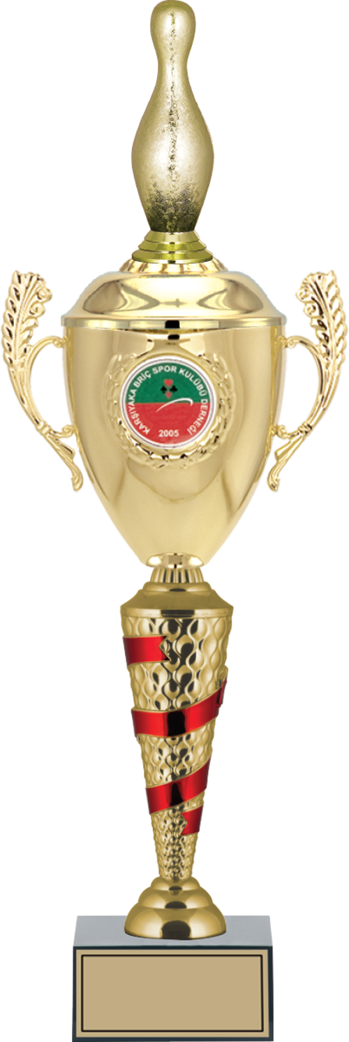 - Figürlü Kupalar - Bowling / Pin Figürlü Kupalar FG-082 C - 56 cm