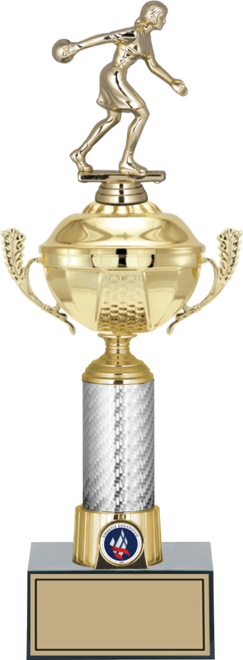- Figürlü Kupalar - Bowling Kadın Figürlü Kupalar FG-058 C - 40 cm