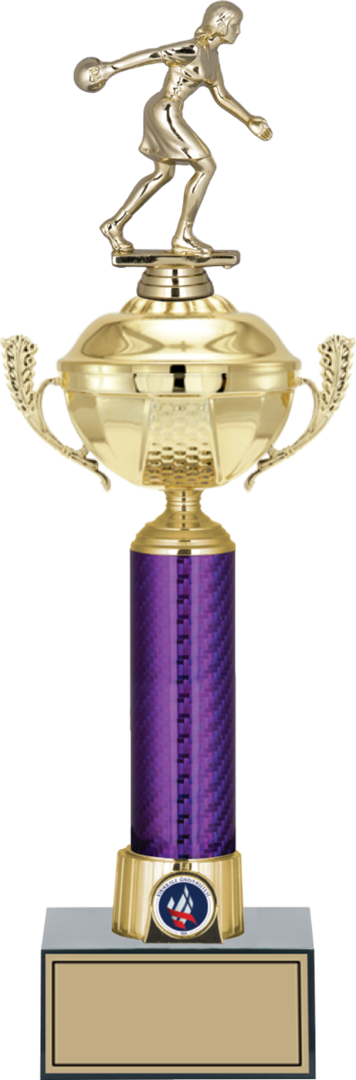 - Figürlü Kupalar - Bowling Kadın Figürlü Kupalar FG-060 A - 45 cm