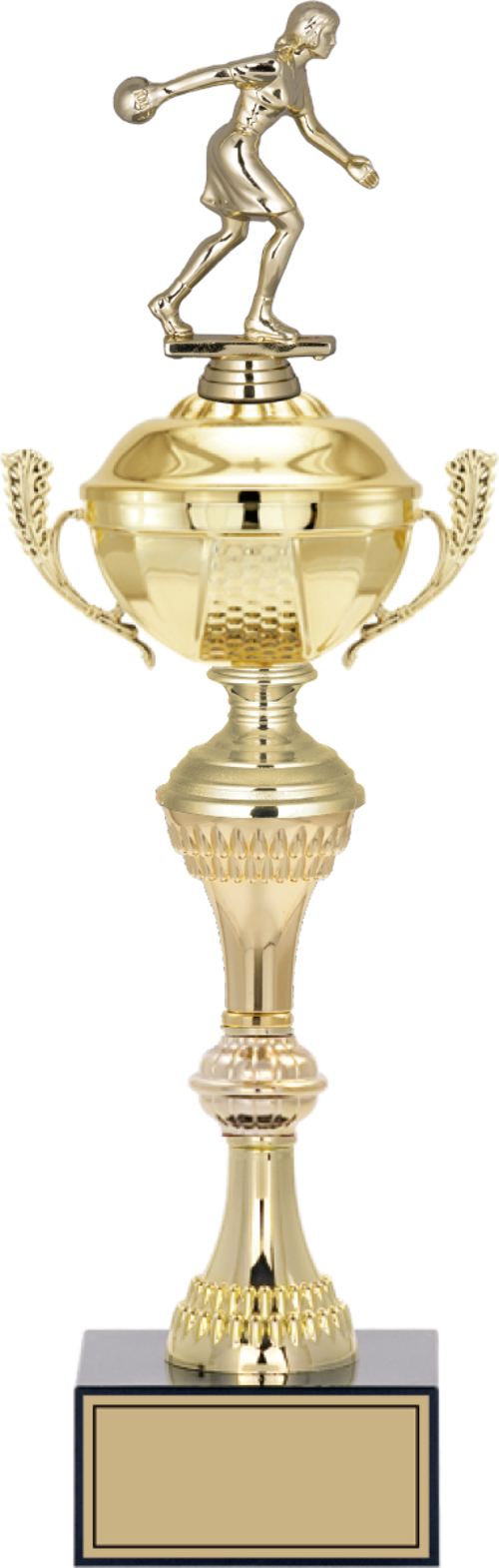 - Figürlü Kupalar - Bowling Kadın Figürlü Kupalar FG-062 C - 44 cm