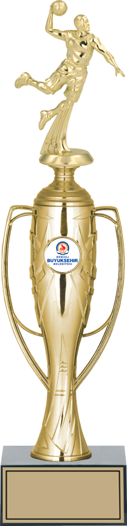- Figürlü Kupalar - Hentbol Figürlü Kupalar FG-026 C - 41 cm
