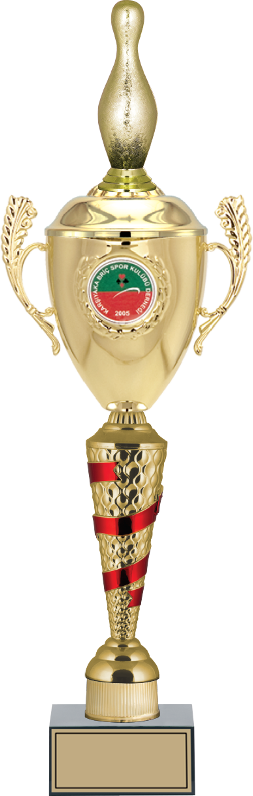 - Figürlü Kupalar - Bowling / Pin Figürlü Kupalar FG-084 C - 59 cm