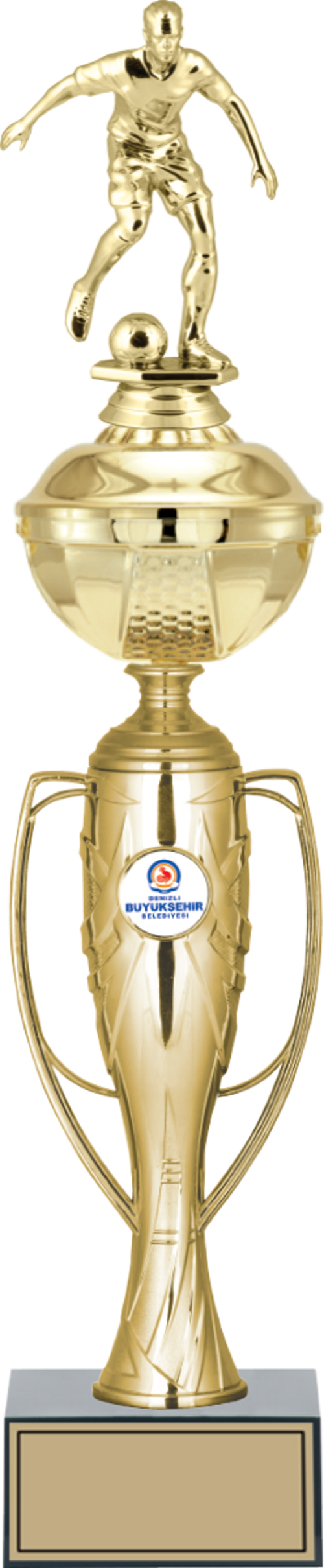- Figürlü Kupalar - Futbol Figürlü Kupalar FG-071 C - 46 cm