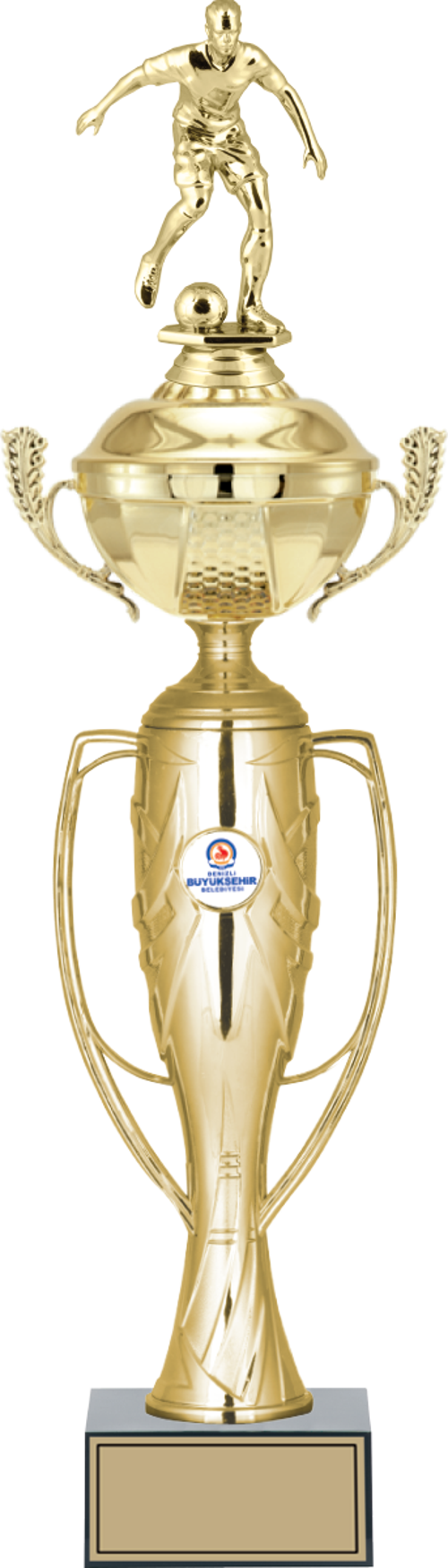 - Figürlü Kupalar - Futbol Figürlü Kupalar FG-072 A - 52 cm