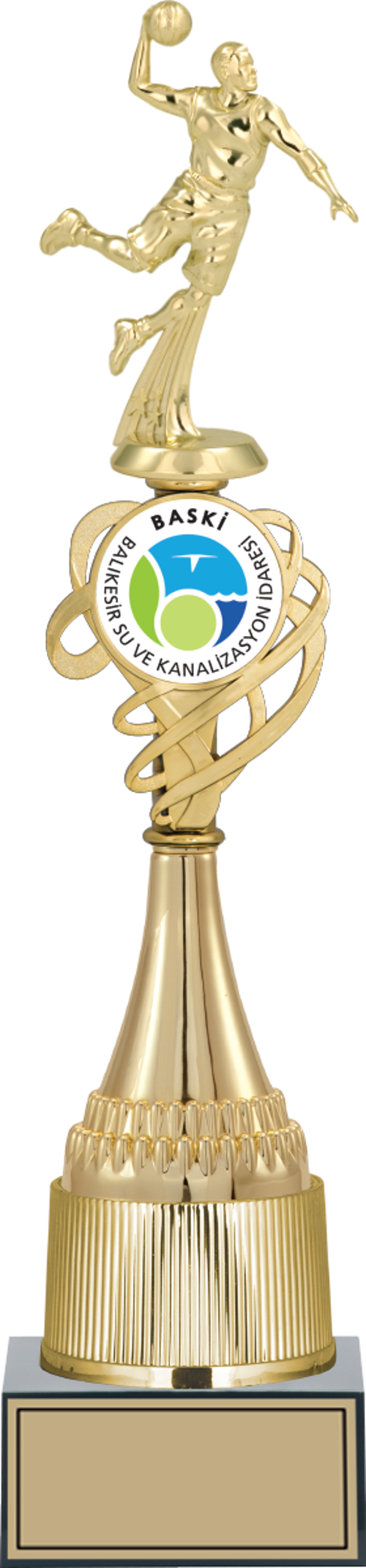- Figürlü Kupalar - Hentbol Figürlü Kupalar FG-033 A - 44 cm