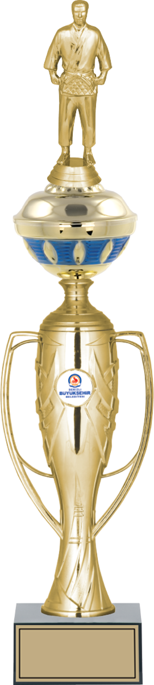 - Figürlü Kupalar - Judo / Karate Figürlü Kupalar FG-074 B - 51 cm