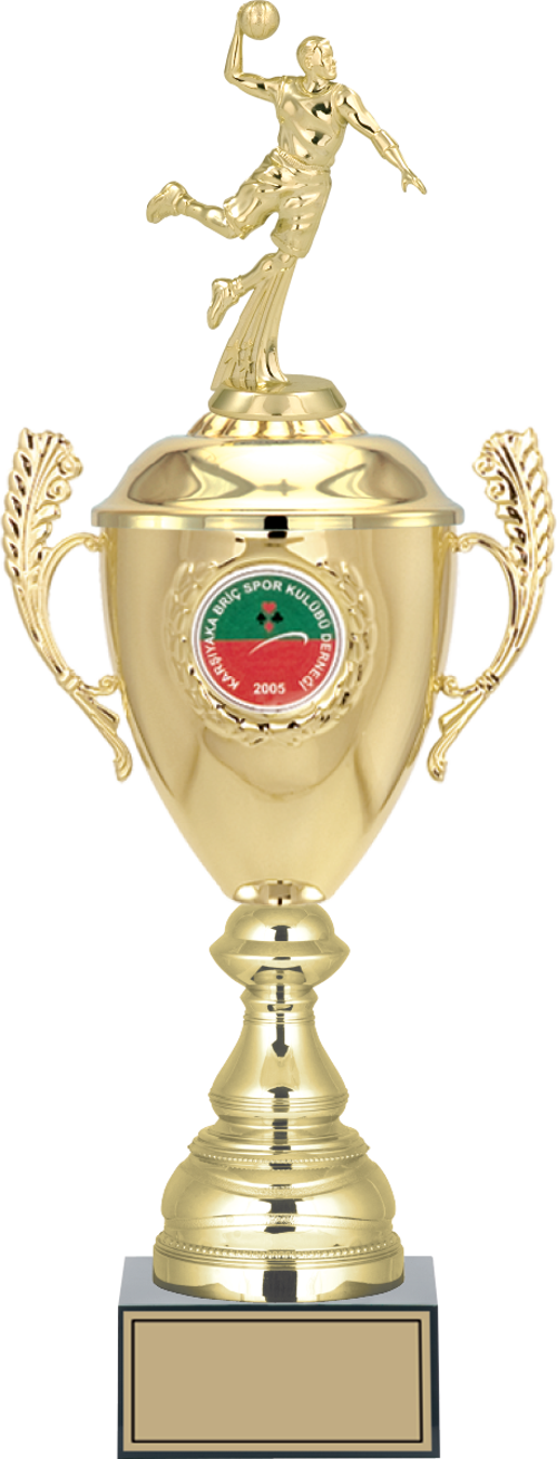 - Figürlü Kupalar - Hentbol Figürlü Kupalar FG-080 B - 49 cm