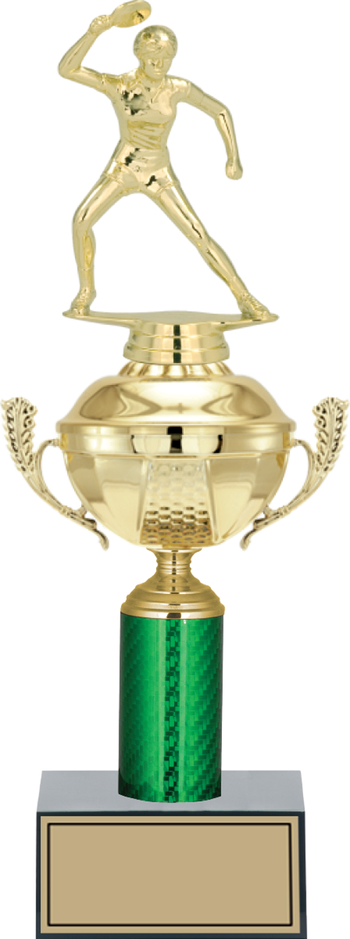 - Figürlü Kupalar - Masa Tenisi Kadın Figürlü Kupalar FG-050 C - 36 cm