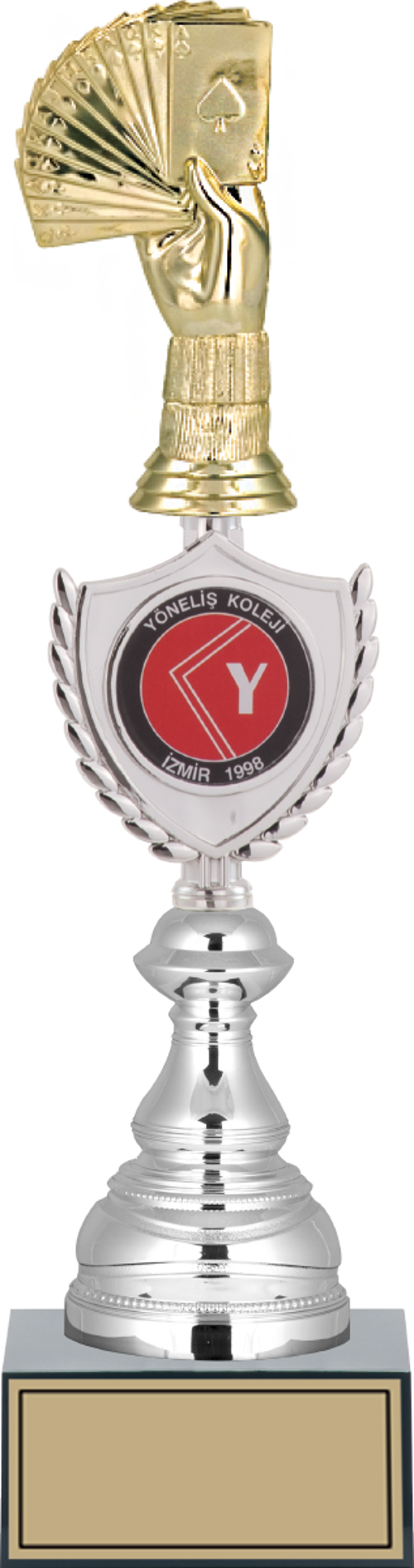 - Figürlü Kupalar - Briç Figürlü Kupalar FG-035 C - 38 cm