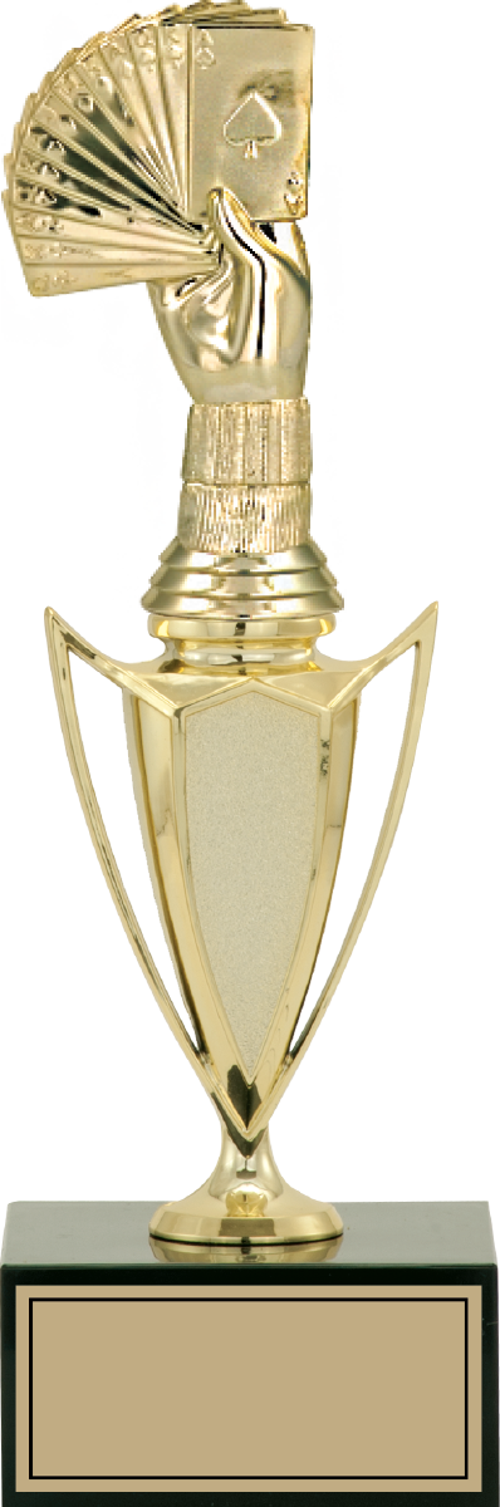 - Figürlü Kupalar - Briç Figürlü Kupalar FG-039 C - 29 cm