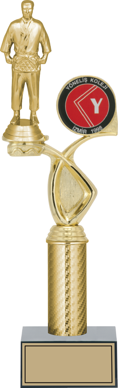 - Figürlü Kupalar - Judo / Karate Figürlü Kupalar FG-015 B - 38 cm