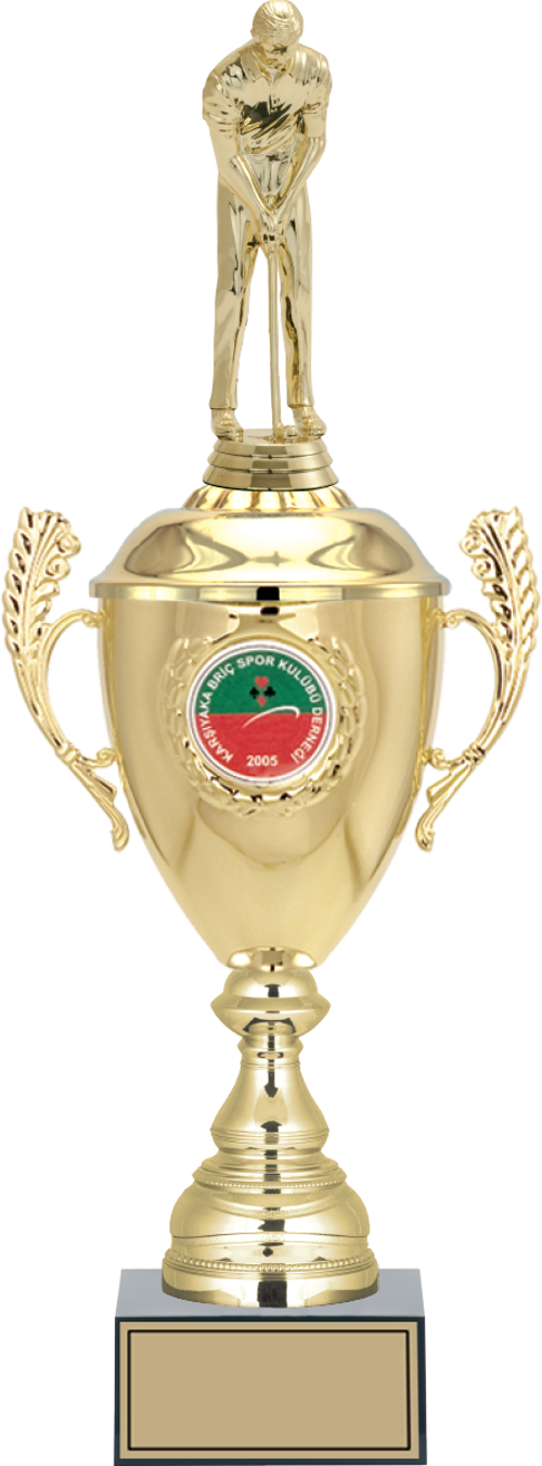 - Figürlü Kupalar - Golf Figürlü Kupalar FG-080 C - 48 cm