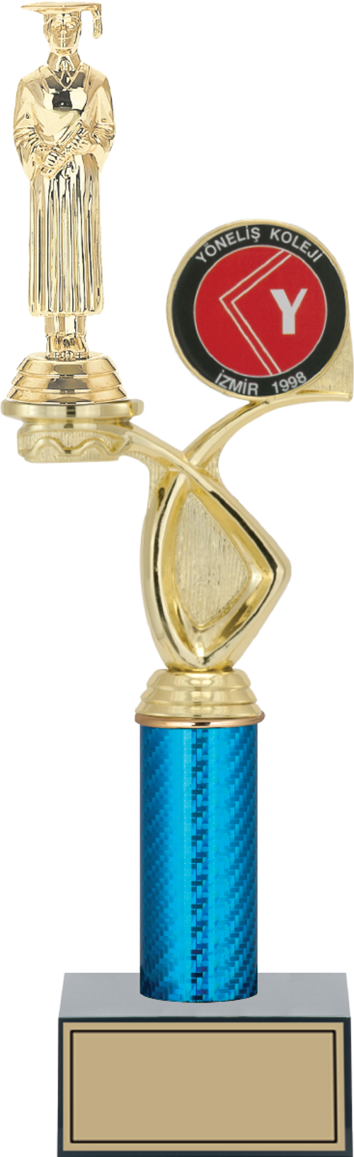- Figürlü Kupalar - Mezuniyet Erkek Figürlü Kupalar FG-017 B - 37 cm