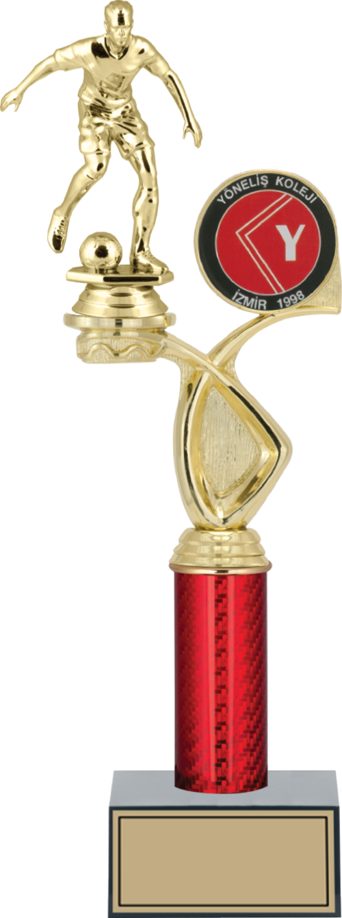 - Figürlü Kupalar - Futbol Figürlü Kupalar FG-016 B - 35 cm