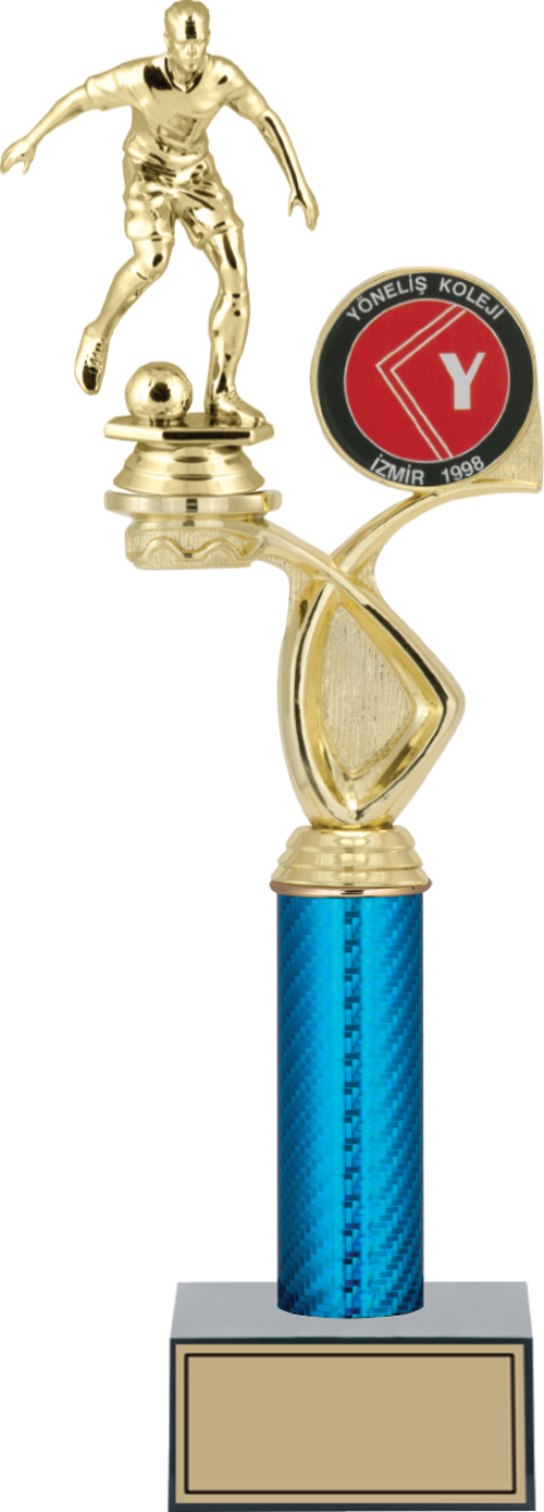 - Figürlü Kupalar - Futbol Figürlü Kupalar FG-017 A - 38 cm