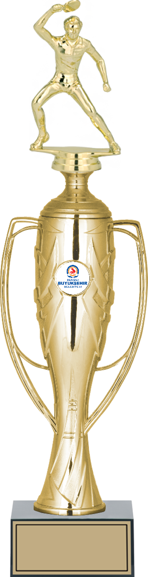 - Figürlü Kupalar - Masa Tenisi Erkek Figürlü Kupalar FG-026 A - 43 cm