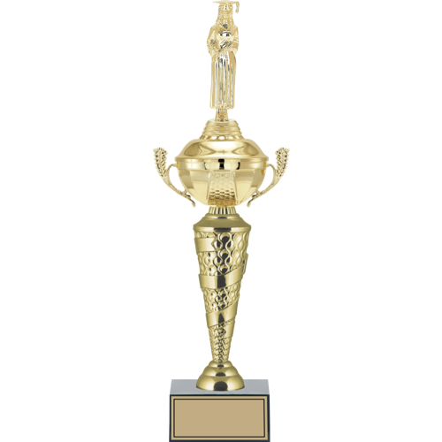 - Figürlü Kupalar - Mezuniyet Kadın Figürlü Kupalar FG-076 C - 46 cm