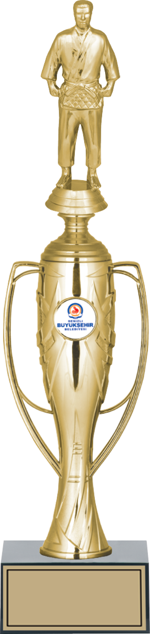- Figürlü Kupalar - Judo / Karate Figürlü Kupalar FG-025 A - 38 cm