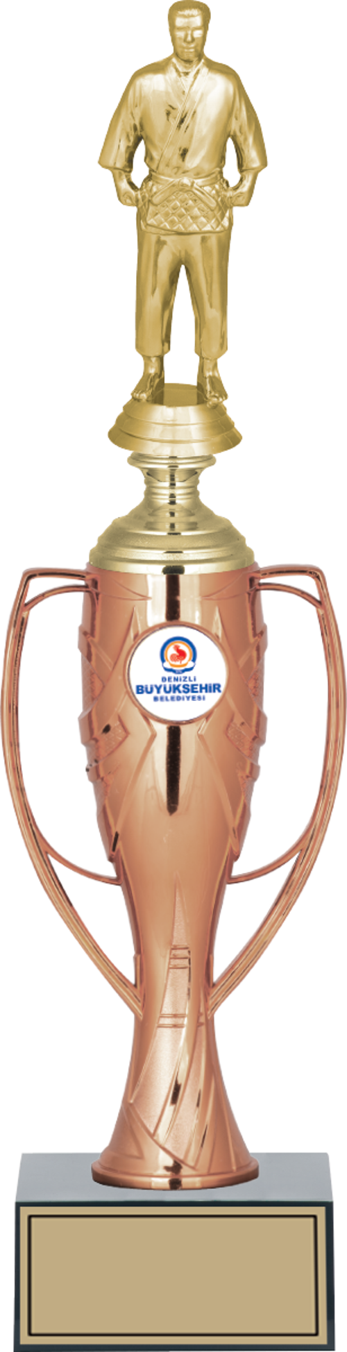 - Figürlü Kupalar - Judo / Karate Figürlü Kupalar FG-025 C - 38 cm