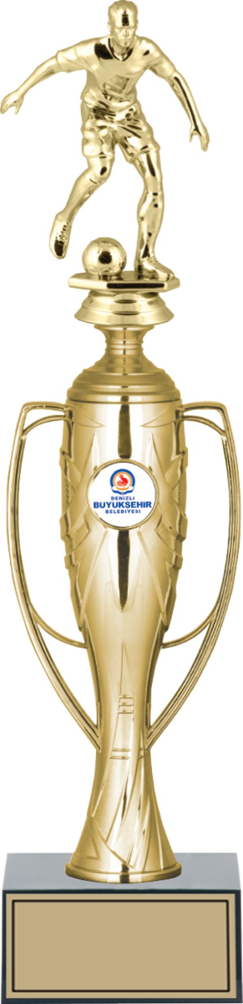 - Figürlü Kupalar - Futbol Figürlü Kupalar FG-025 A - 36 cm