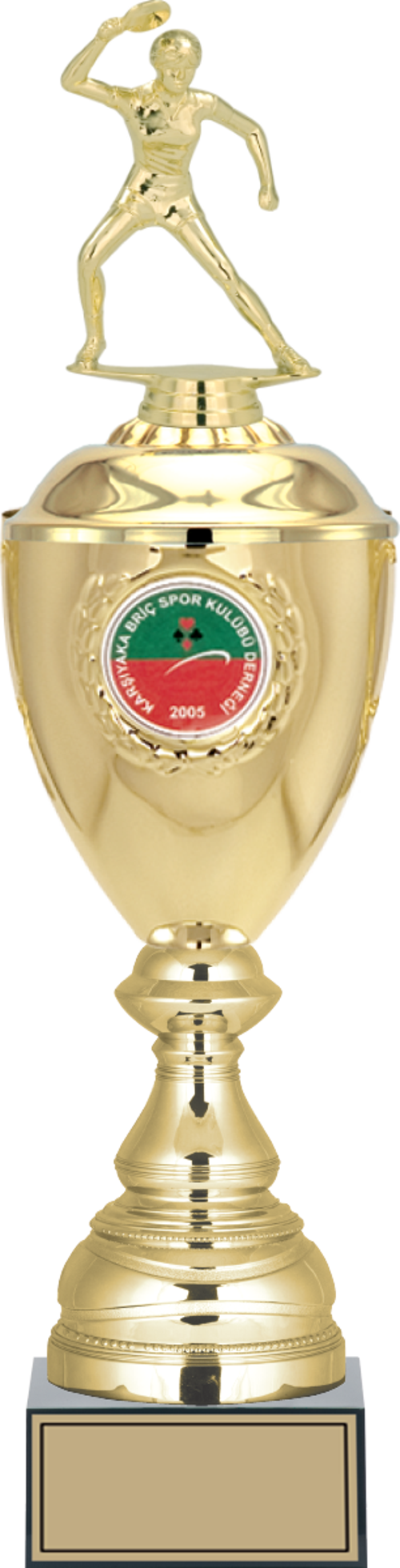 - Figürlü Kupalar - Masa Tenisi Kadın Figürlü Kupalar FG-079 A - 49 cm