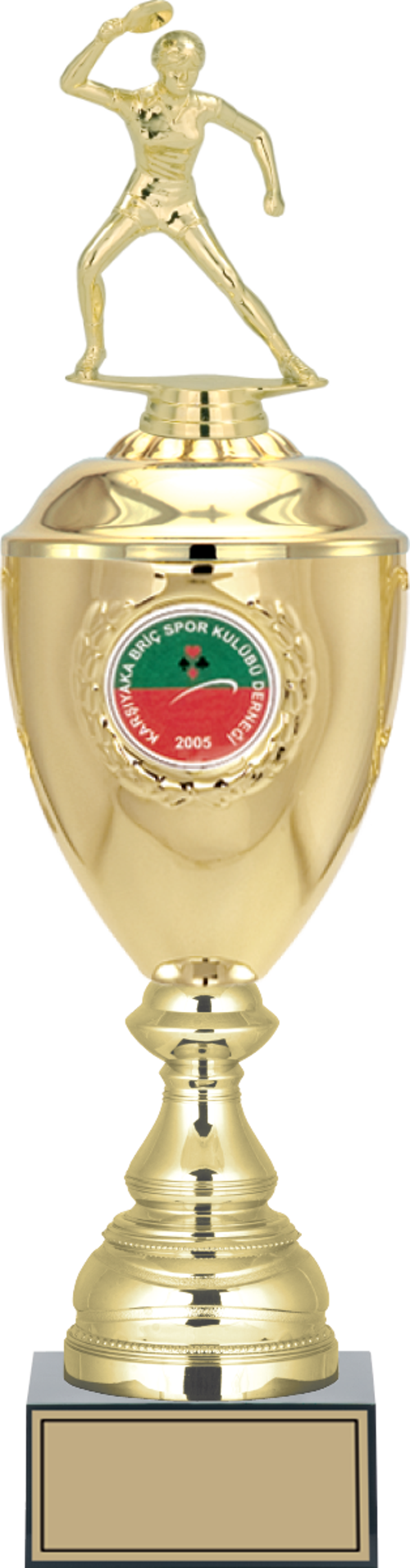 - Figürlü Kupalar - Masa Tenisi Kadın Figürlü Kupalar FG-079 B - 47 cm