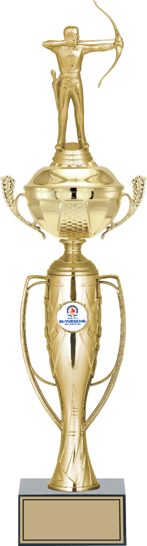 - Figürlü Kupalar - Okçu Figürlü Kupalar FG-072 C - 48 cm