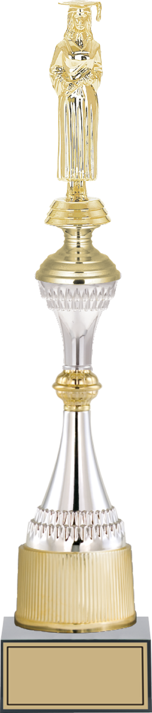 - Figürlü Kupalar - Mezuniyet Kadın Figürlü Kupalar FG-032 A - 46 cm