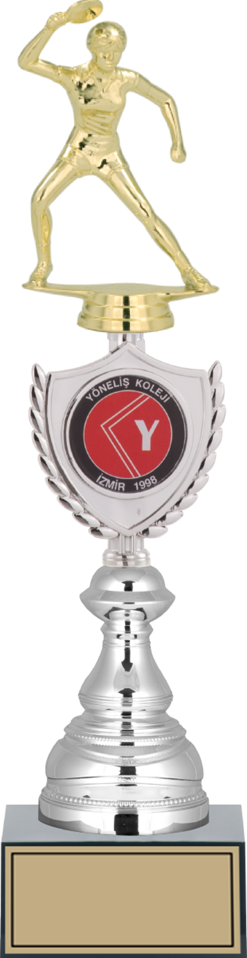 - Figürlü Kupalar - Masa Tenisi Kadın Figürlü Kupalar FG-035 C - 38 cm