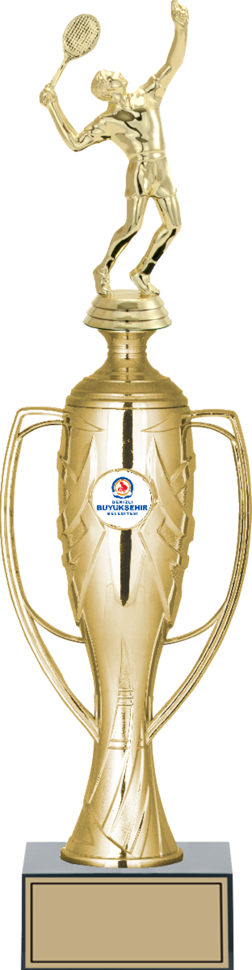 - Figürlü Kupalar - Tenis Erkek Figürlü Kupalar FG-026 B - 43 cm