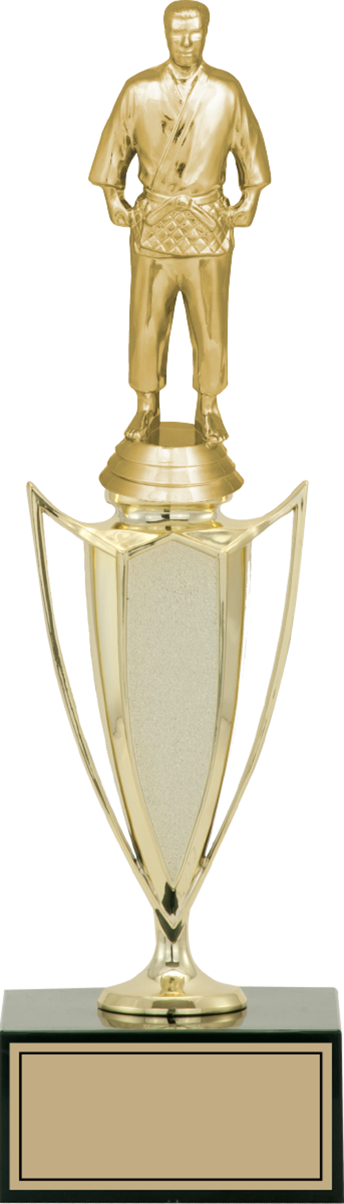 - Figürlü Kupalar - Judo / Karate Figürlü Kupalar FG-039 B - 34 cm