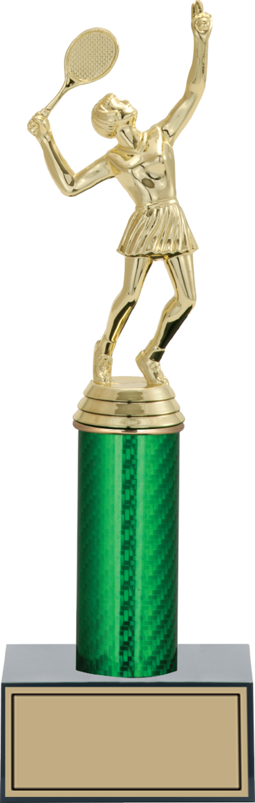 - Figürlü Kupalar - Tenis Kadın Figürlü Kupalar FG-006 B - 29 cm